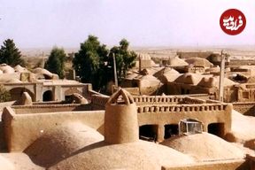 ببینید؛ روستایی در یزد که سقف تمام خانه‌هایش به هم متصل است