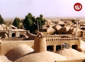 ببینید؛ روستایی در یزد که سقف تمام خانه‌هایش به هم متصل است