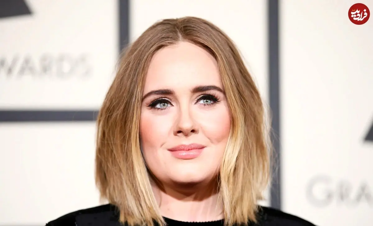 عکس| سفر در زمان؛ «ادل 21 ساله» در مراسم گرمی در کالیفرنیا؛ سال 1387