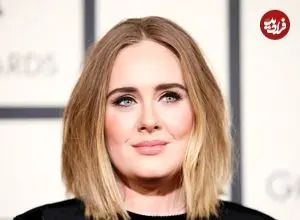 عکس| سفر در زمان؛ «ادل 21 ساله» در مراسم گرمی در کالیفرنیا؛ سال 1387