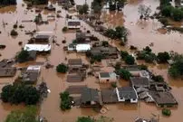 ببینید| شرایط فاجعه‌بار برخی مناطق فرانسه بر اثر بارش باران و سیل