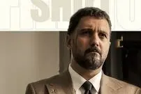 عکس| سفر زمان؛ گریم عجیب «کامبیز دیرباز» در پشت‌صحنۀ «پشت بام تهران»
