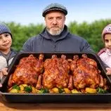 ببینید| غذای روستایی در آذربایجان؛ تهیه یک غذای سنتی با مرغ