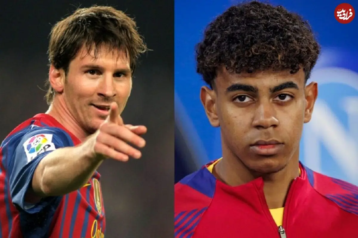 مقایسه عملکرد لیونل مسی و لامینه یامال بعد از ۱۲۰ بازی برای تیم فوتبال بارسلونا