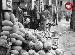 عکس؛ سفر در زمان؛ عکس‌های جالب از بازار شب یلدای ۶۰ سال پیش! ؛ سال ۱۳۴۴