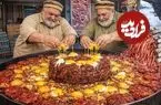 ببینید| غذای خیابانی در افغانستان؛ پخت چپلی کباب و تخم مرغ در کابل