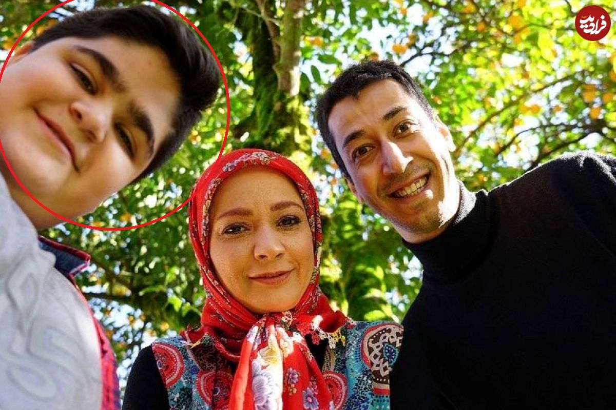 (تصاویر) چهره واقعی «بهروز» سریال پایتخت کنار مادر و برادرش