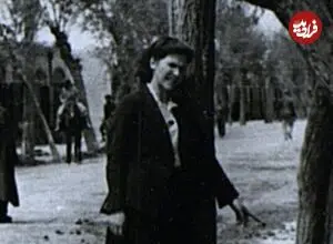 عکس| سفر زمان؛ دو زن اروپایی در یکی از خیابان‌های قوچان؛ 80 سال قبل