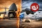 تصاویر| نگاهی به تفاوت‌های عمده بین هواپیماهای ترابری C-17 Globemaster و C-5 Galaxy
