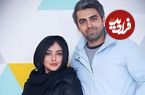 عکس| سفر زمان؛ عکس یادگاری «جواد جوادی» (بچه مهندس) و همسرش «ندا دیبا» در پشت‌صحنه «آزادی مشروط»