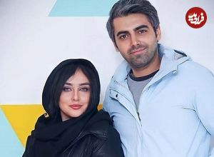 عکس| سفر زمان؛ عکس یادگاری «جواد جوادی» (بچه مهندس) و همسرش «ندا دیبا» در پشت‌صحنه «آزادی مشروط»