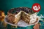 طرز تهیه کیک یخچالی موز و گردو در چند دقیقه