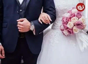عکس| سفر زمان؛ عکس آتلیه‌ای عروس و داماد تبریزی در حدود 90 سال قبل