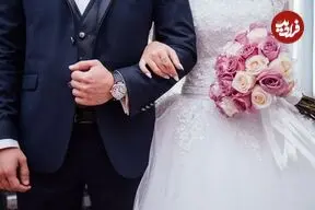 عکس| سفر زمان؛ عکس آتلیه‌ای عروس و داماد تبریزی در حدود 90 سال قبل