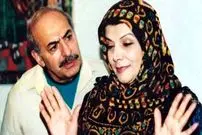 عکس| سفر در زمان؛ «مهین شهابی و اکبر عبدی» در پشت صحنه سریال باز مدرسم دیر شد؛ سال 62