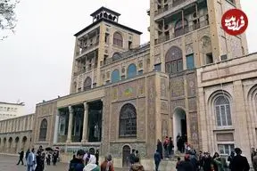 عکس| سفر زمان؛ منظرۀ «خیابان ناصرخسرو» در حدود 130 سال قبل