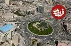 عکس| سفر زمان؛ یک میدان و یک ساختمان حکومتی در کرمانشاه در دوران قاجار