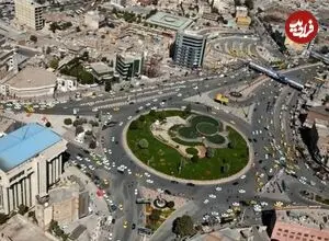 عکس| سفر زمان؛ یک میدان و یک ساختمان حکومتی در کرمانشاه در دوران قاجار