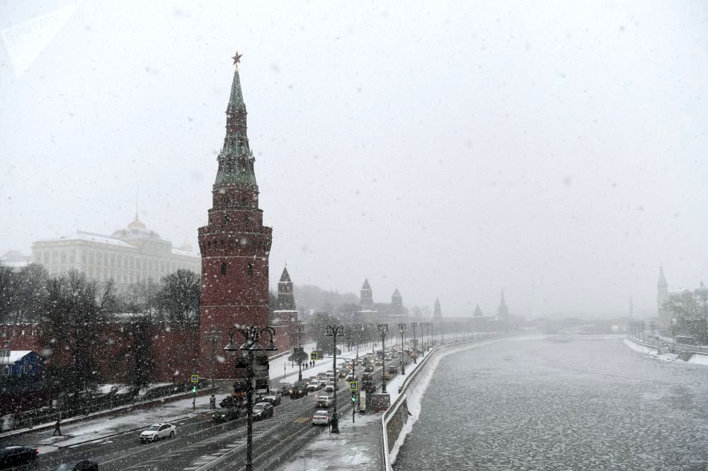 تصاویر/ مسکوی برف‌پوش