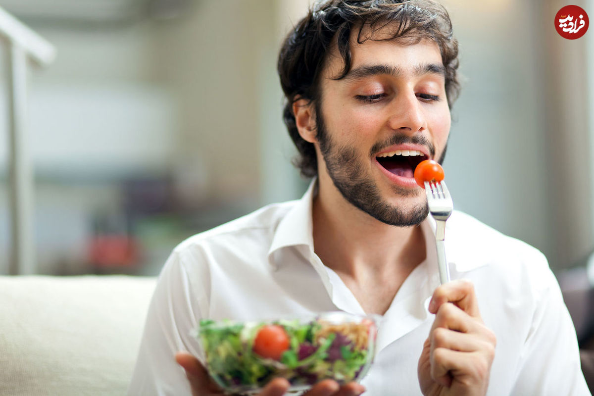 اینفوگرافیک/ پنج قانون غذا خوردن برای تقویت سلامت روان