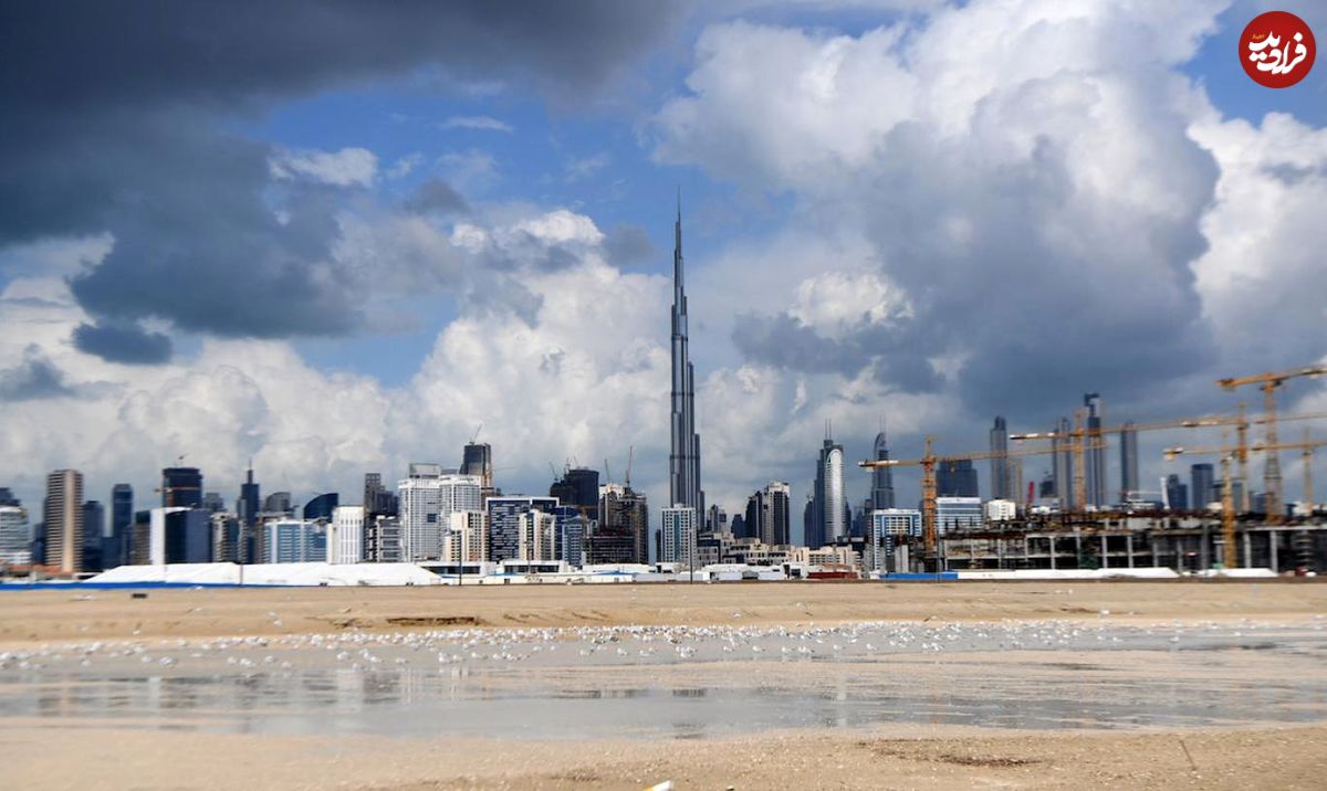 دبی برای مقابله با گرما باران مصنوعی ساخت