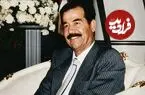 عکس| سفر به تاریخ؛ «صدام» در حال بازدید از انبار بمب های عراق؛ دهه 60