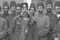 عکس| سفر زمان؛ «ناصرالدین‌ شاه» و همراهان و خدمتکاران پای آبشار شمیران