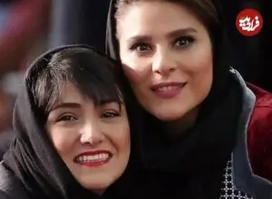 عکس| سفر زمان؛ «باران کوثری و نیما شاهرخ‌شاهی» در پشت‌صحنه «دایره زنگی»