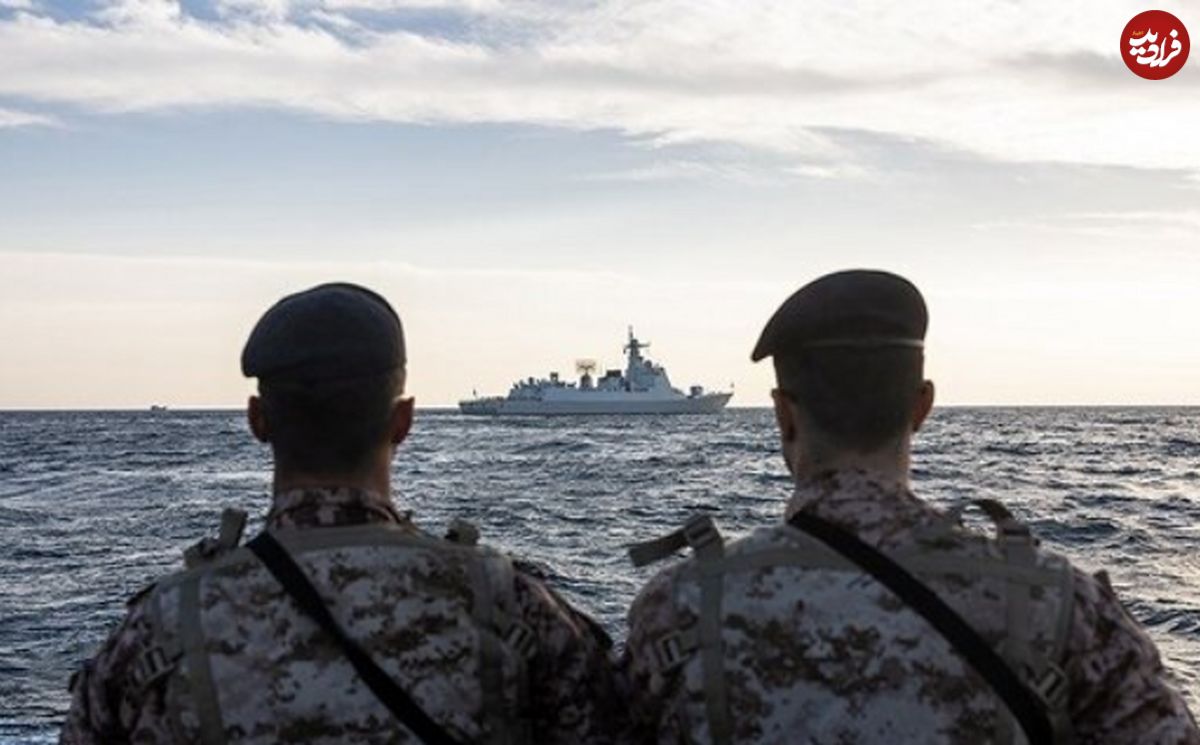 (تصاویر) پوشش «افسران زن روسی» در رزمایش کمربند دریایی ایران، چین و روسیه