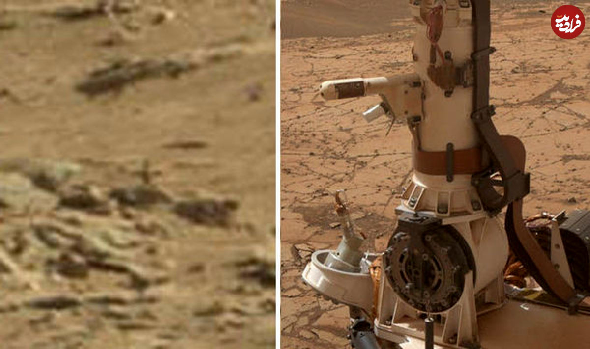 تصاویر/ آثار به صلیب کشیده شدن در مریخ!
