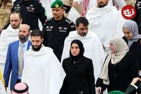 ببینید؛ حضور جولانی و همسرش در پارکی در دمشق