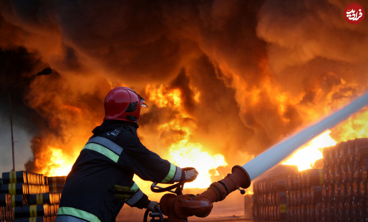 آتش سوزی در نیروگاه حرارتی تبریز؛ ۳ نفر مصدوم شدند