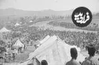 عکس| سفر زمان؛ درباریان مظفرالدین شاه در حال تماشای مسابقه اسبدوانی در تهران