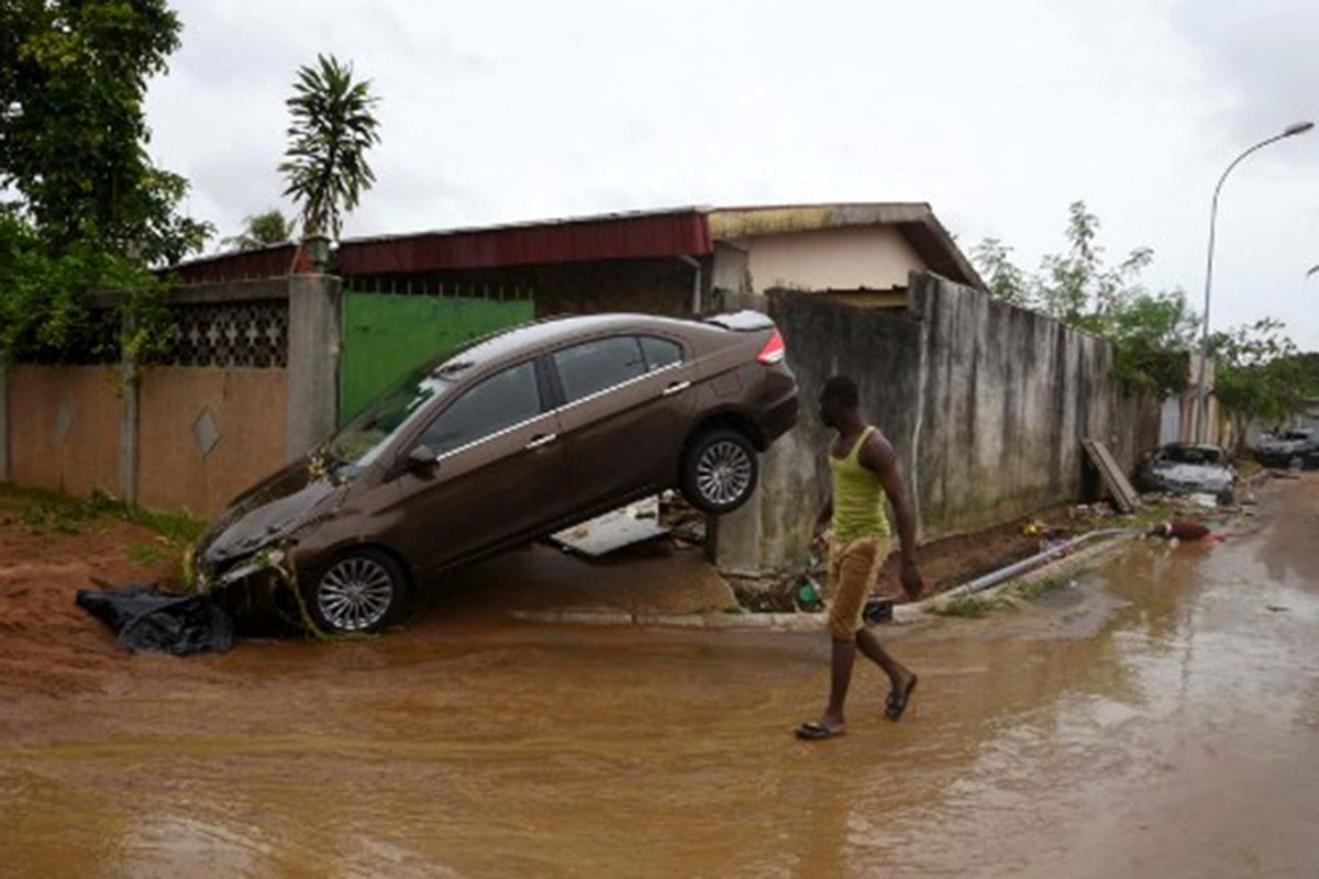تصاویر/ تخریب پایتخت ساحل عاج