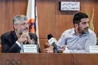 (ویدئو) اتفاق عجیب و باورنکردنی؛ اخراج یک خبرنگار توسط دبیر در حاشیه انتخابات کشتی مازندران!