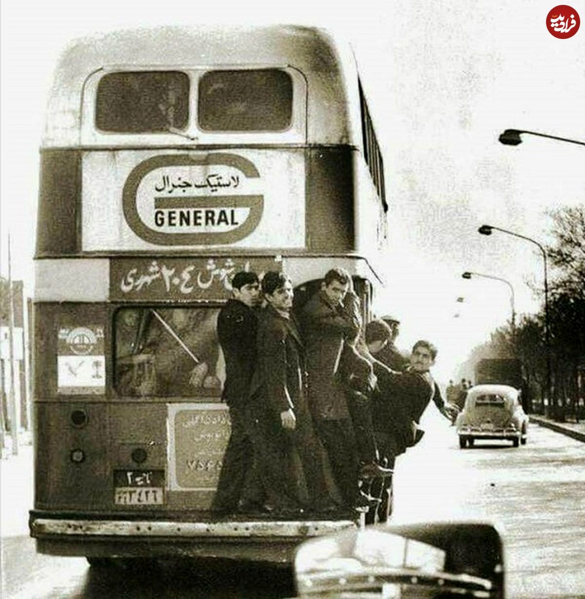روش عجیب اتوبوس‌سواری در تهران قدیم!