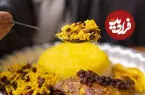 طرز تهیه کشمش پلو یا ممیج پلا اصیل مازندرانی