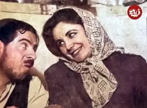 عکس| سفر در زمان؛ «تهمینه» در مراسم خاکسپاری «ایرج قادری»؛ سال 91