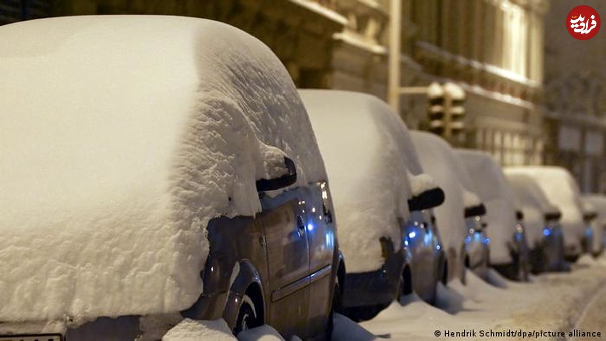 تصاویر/ برف و کولاک در آلمان