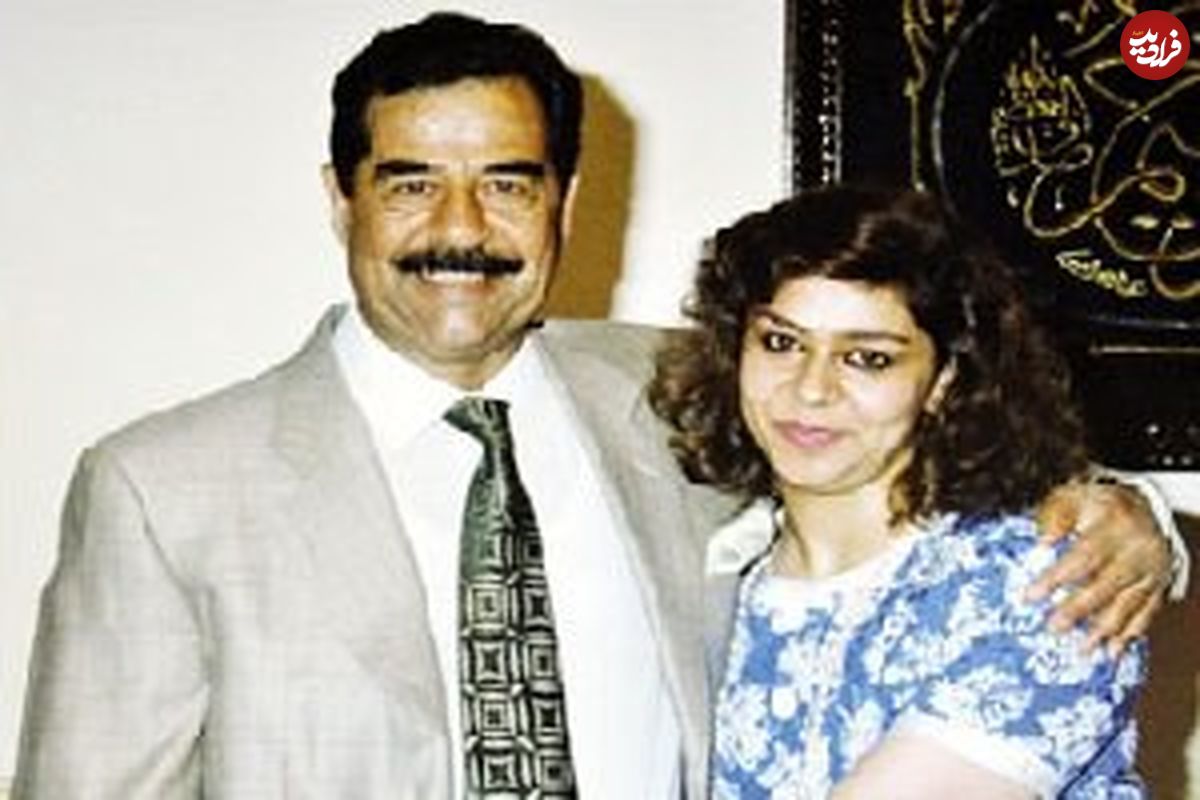 عکس/ شوخی وحشتناک صدام با همسرش