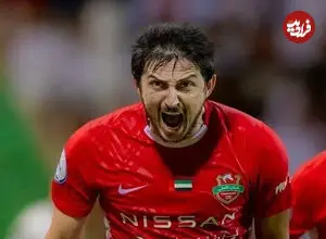 ببینید| کولاک سردار آزمون با ۲ گل زیبا مقابل الاتحاد عربستان