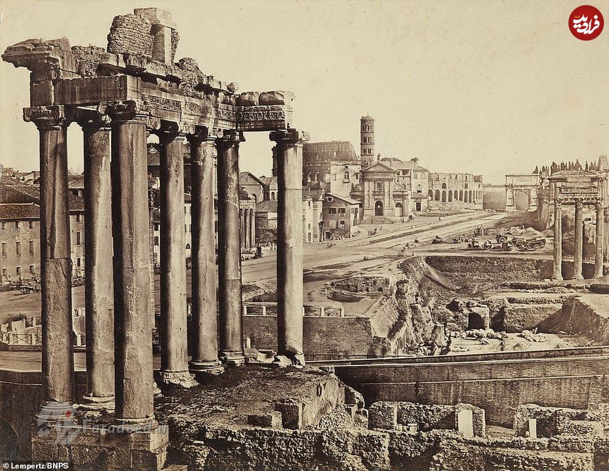 تصاویر/ رم ۱۸۰ سال قبل