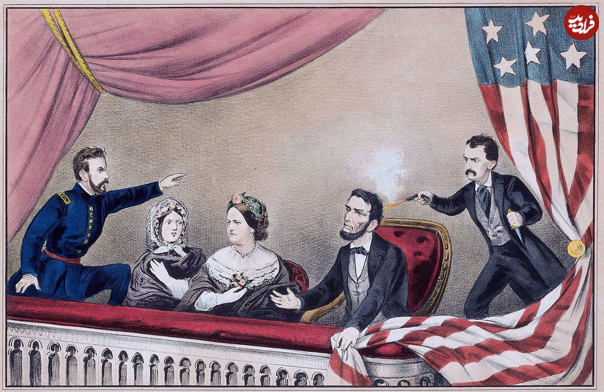 قتل لینکلن در سالن تئاتر!