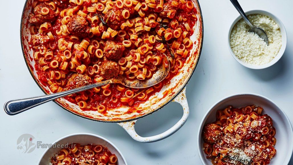 طرز تهیه چند نوع اسپاگتی