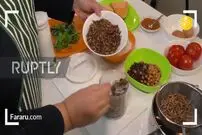 ویدئو/ همبرگر حشرات!