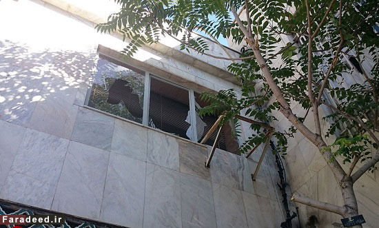 (تصاویر) انفجار در نمازخانه یکی از ادارات مشهد