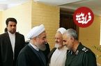 عکس؛ سفر در زمان؛ «سردار رادان و قالیباف در کنار سردار سلیمانی»؛ سال 1392