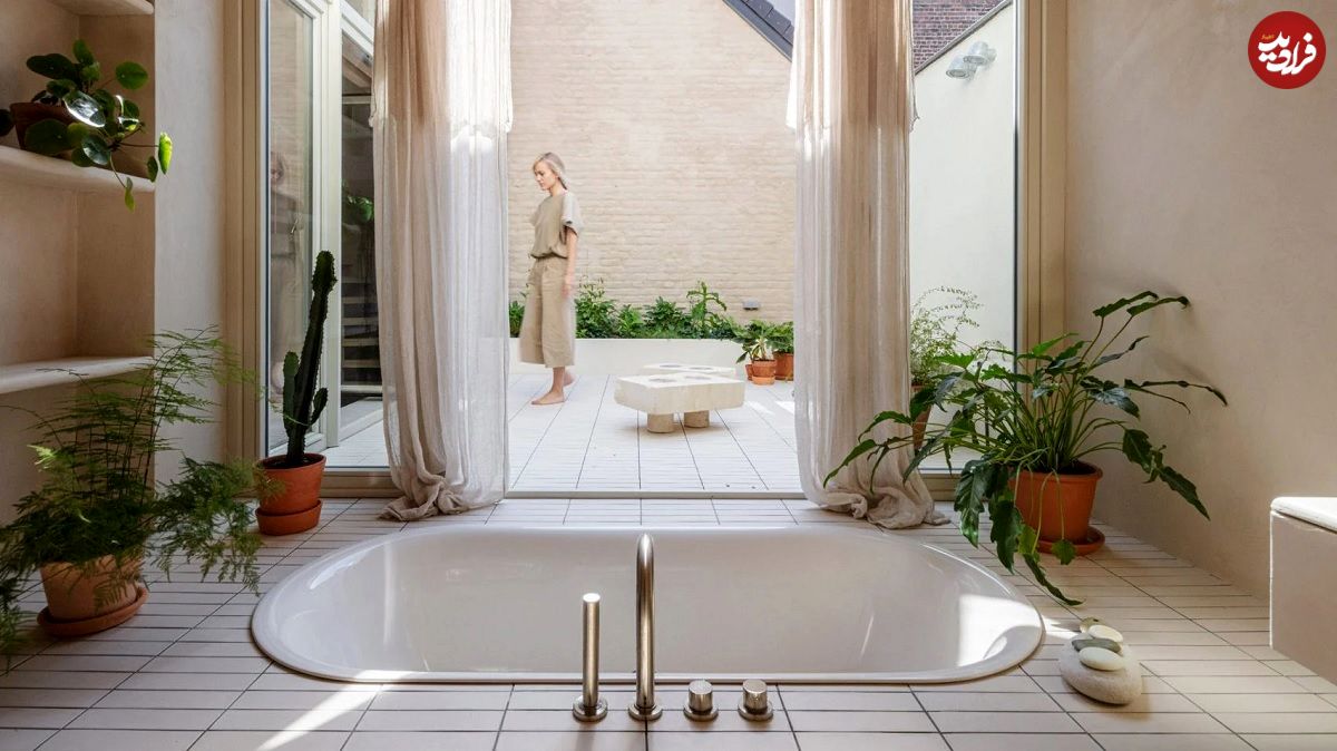 (تصاویر) معماران مینیمالیست چگونه «حمام» می‌سازند؟