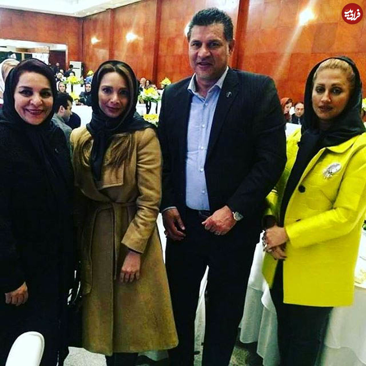 عکس/ علی دایی و همسرش در موسسه خیریه