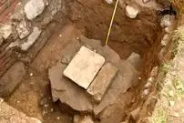 «سنگ پادشاهی» 500 ساله از «فاضلاب» بیرون آمد